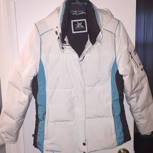 Zeroxposur white winter ❄️ ski jacket sz Medium